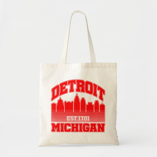 Tote Bag Detroit, Michigan (Devant)