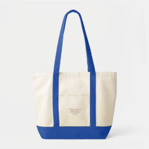 Tote Bag Deutéronome_31:8