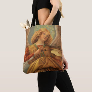 Tote Bag Deux anges de la Renaissance vintage par Melozzo d