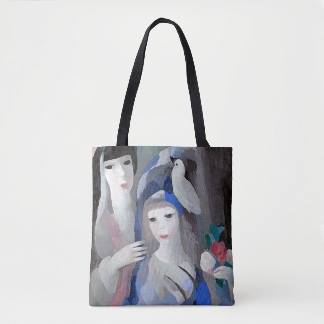Tote Bag Deux dame et une colombe, Marie Laurencin (Devant)
