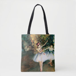 Tote Bag Deux danseurs sur une étape dégazent par