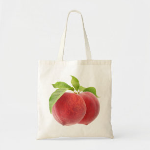 Tote Bag Deux pêches roses