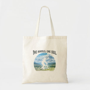 Tote Bag Deux roues, une âme. vélo sport