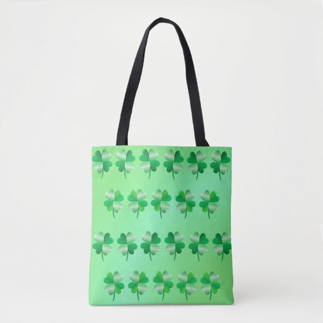 Tote Bag Deux shamrocks de ton (Devant)