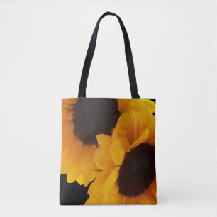 Tote Bag Deux tournesols jaunes