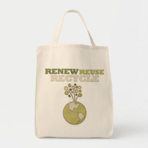 Tote Bag Devenez écolo bio alimentation fourre-tout