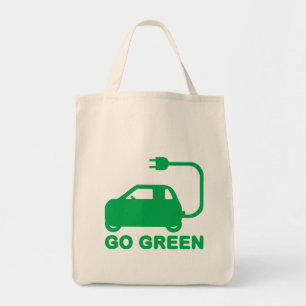 Tote Bag Devenez écolo ~ Conduite de voitures électriques
