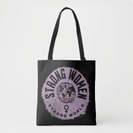 Tote Bag Devis fort pour femmes inspirationnel
