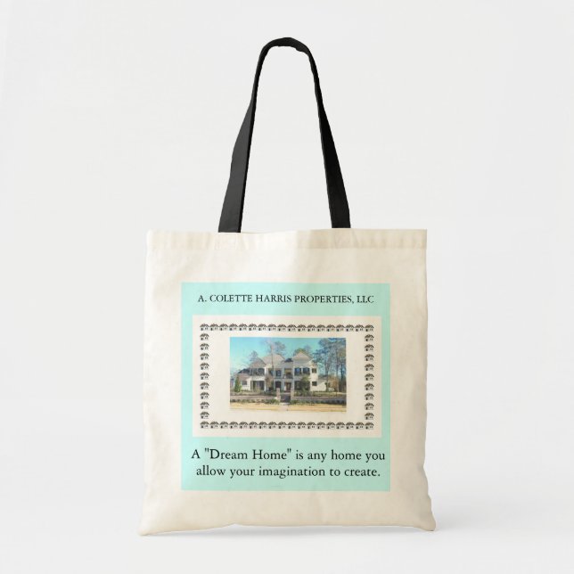 Tote Bag Devis Fourre-tout- Design 3 (Devant)