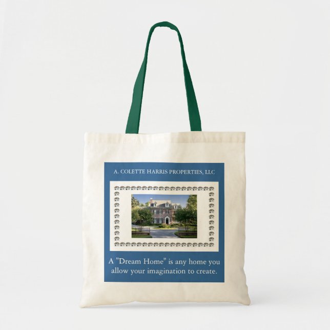 Tote Bag Devis Fourre-tout- Design 4 (Devant)