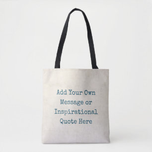 Tote Bag Devis motivationnels Modèles Inspiration