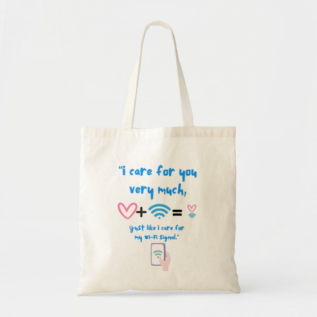 TOTE BAG DEVIS WIFI (Devant)