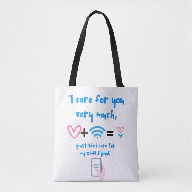 TOTE BAG DEVIS WIFI (Devant)