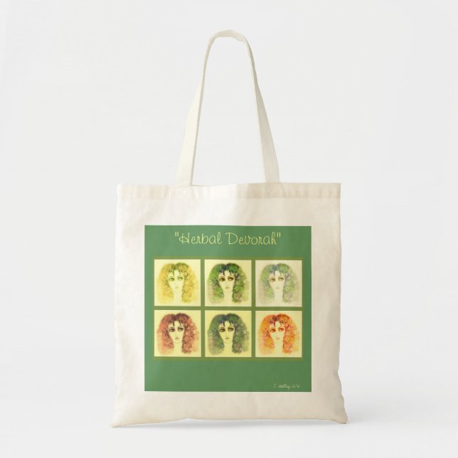 Tote Bag "Devorah de fines herbes" Fourre-tout (Devant)