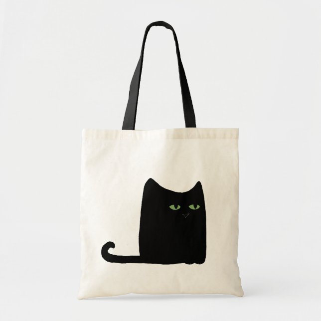 Tote Bag Dexter le gros chat noir Fourre-tout (Devant)