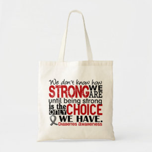 Tote Bag Diabète comme nous forts sommes