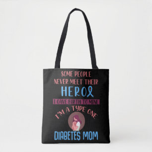 Tote Bag Diabète Mère Diabète Sensibilisation des enfant