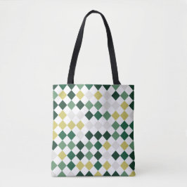 Tote Bag Diamants d'harmonie Emerald