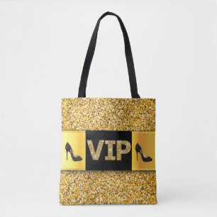 Tote Bag Diamants d'or VIP de haute hauteur