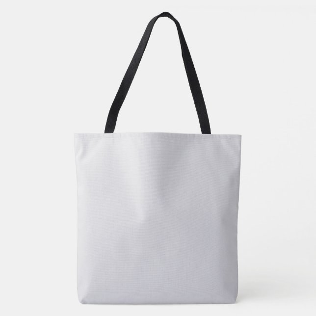 Tote Bag Diamants gris argenté (Devant)