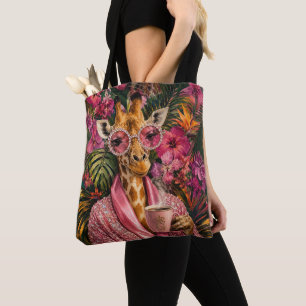 Tote Bag Diamants roses et glamour matinal