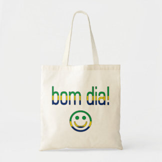 Tote Bag Diamètre de Bom ! Couleurs de drapeau du Brésil