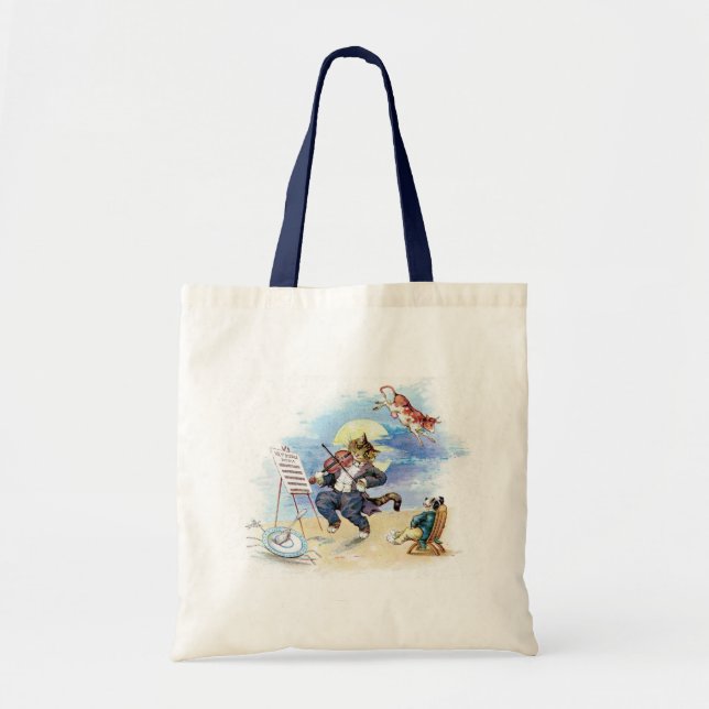 Tote Bag Diddle Diddle Nursery Rhyme (Devant)