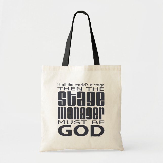 Tote Bag Dieu de régisseur (Devant)