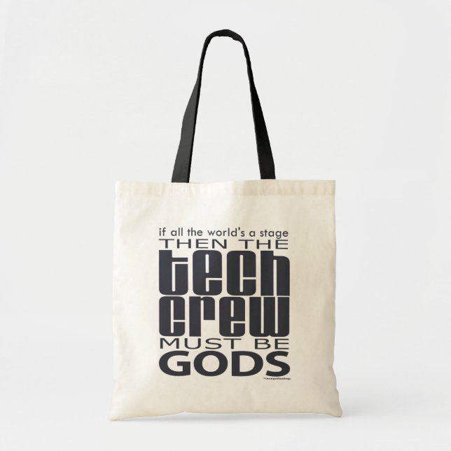Tote Bag Dieux d'équipage de technologie (Devant)