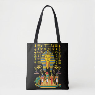 Tote Bag Dieux égyptiens Égypte Pharaon divinités Anubis Ho