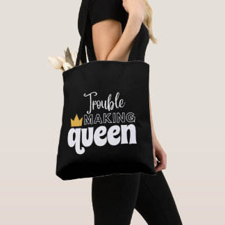 TOTE BAG DIFFICULTÉ À FAIRE LA REINE