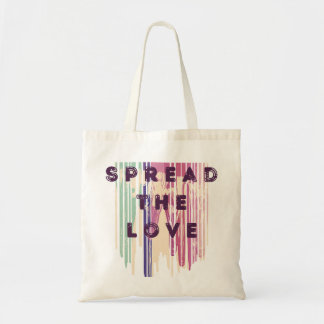 Tote Bag Diffuser L'Amour Fondu Couleurs Citations Positive