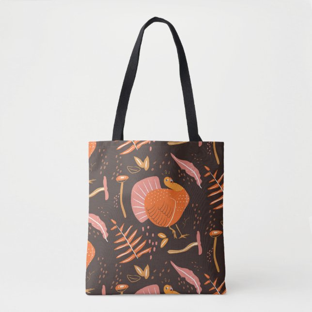 Tote Bag Dinde de Thanksgiving (Devant)