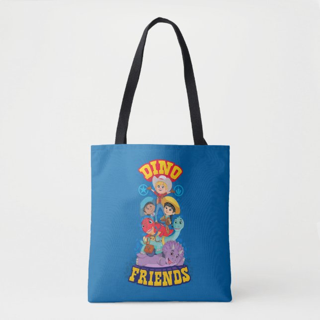 Tote Bag Dino Friends | Dino Ranch (Devant)