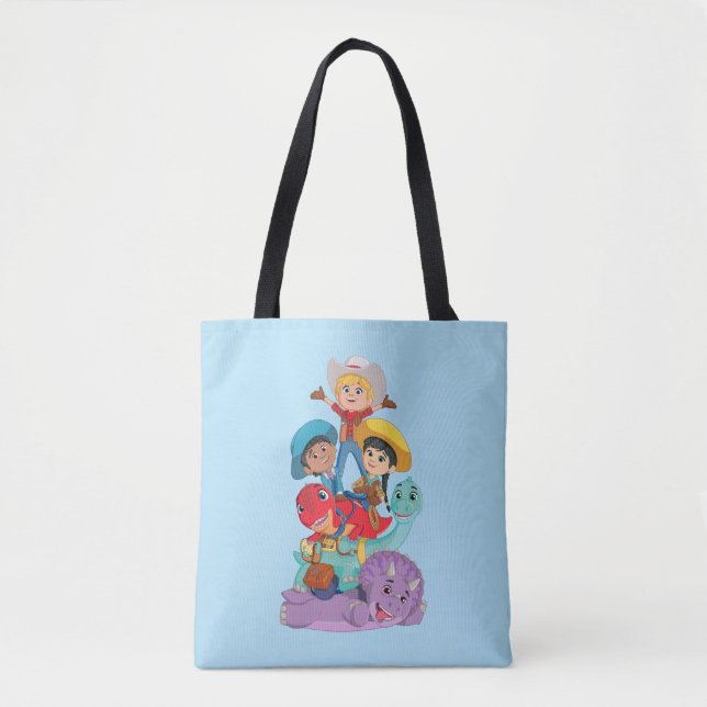 Tote Bag Dino Ranch Friends (Devant)