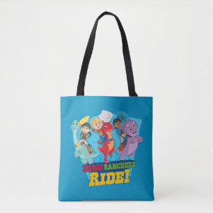 Tote Bag Dino Ranch Les Ranchers Ride !