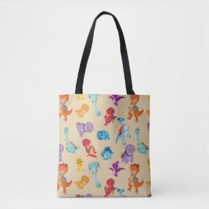 Tote Bag Dino Ranch Un Motif d'aventure Dinosaur