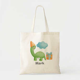 Tote Bag Dinosaur fête d'anniversaire