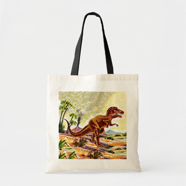 Tote Bag Dinosaure de Rex de Tyrannosaurus (Devant)