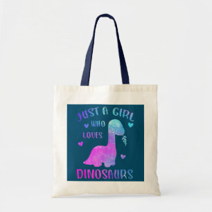 Tote Bag Dinosaure Juste une fille qui aime les dinosaures