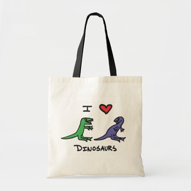 Tote Bag Dinosaures (Devant)
