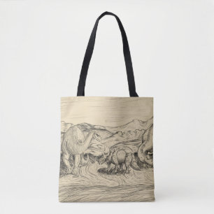 Tote Bag Dinosaures classiques