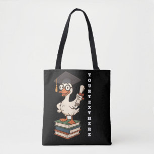 Tote Bag Diplômé Silly Goose Personnalisé