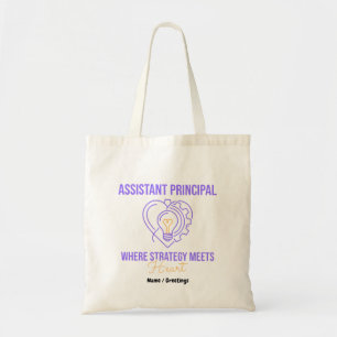 Tote Bag Directeur adjoint de la stratégie rencontre le des