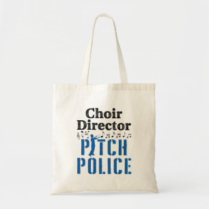 Tote Bag Directeur de Chœur Police du Ton Chef de Chœur