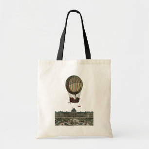 Tote Bag Dirigeable au-dessus de ville
