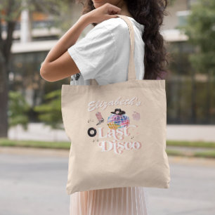 Tote Bag Disco Cowgirl Nashville Rose Rodeo   Enterrement d