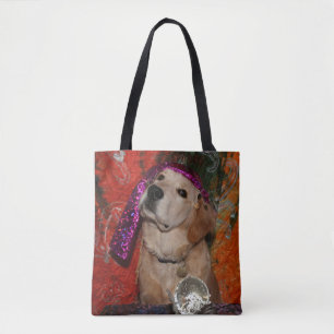 Tote Bag Diseur de bonne aventure de golden retriever