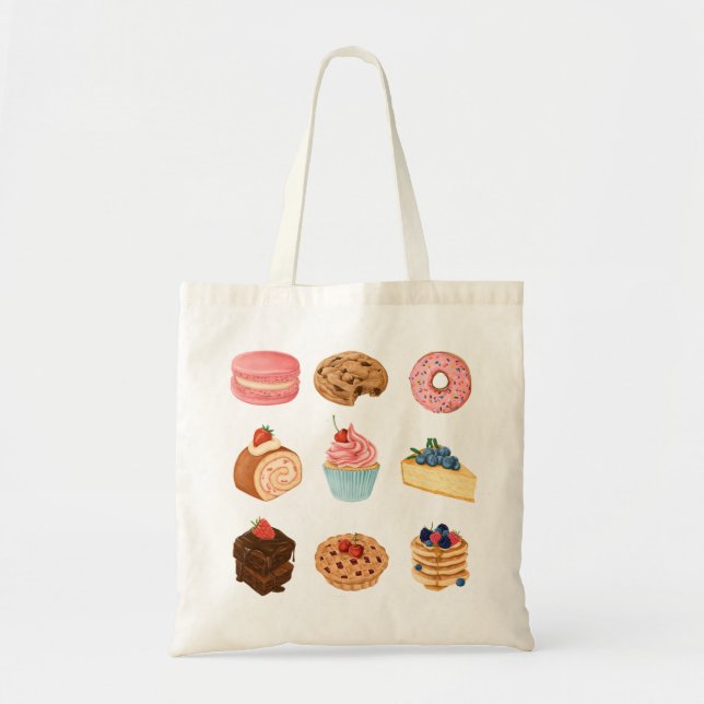 Tote Bag Diverses douceurs (Devant)