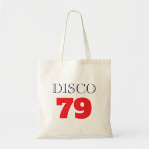 Tote Bag Divertissement musical Disco 79 Pop Art Rétro